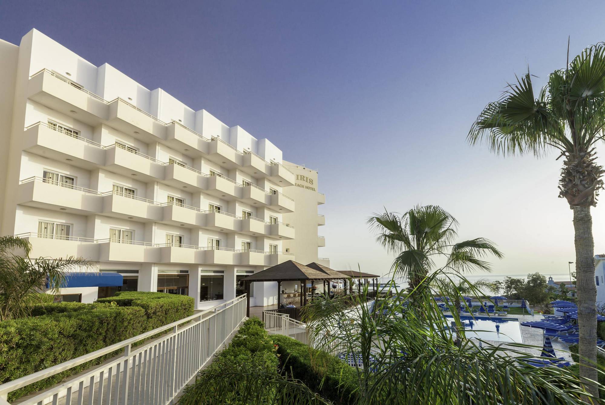 Iris Beach Hotel Protaras Exterior foto